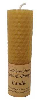 4 1/4" Success & Prosperity Lailokens Awen candle (image for) 4 1/4" Success & Prosperity Lailokens Awen candle